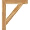 Ekena Millwork Traditional Block Rough Sawn Bracket w/ Offset Brace, Western Red Cedar, 8"W x 38"D x 44"H BKT0806X38X44TRA05RWR - alternate 4